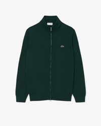 Katoenen Sweater met Hoge Hals en Rits