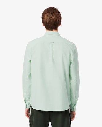 Regular Fit Gestreept Oxford Hemd