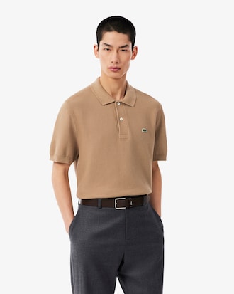 Classic Fit Polohemd van Breistof