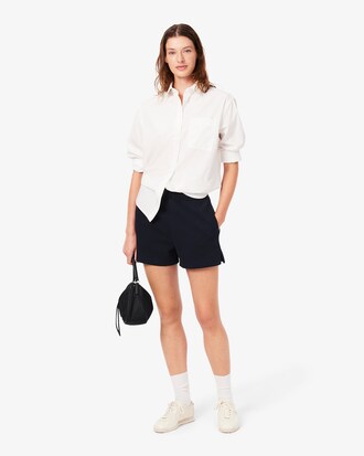 Oversized Katoenen Popeline Hemd
