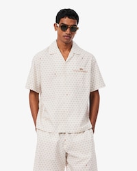 Relaxed Fit Hemd met Print