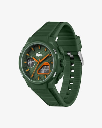 LC33 Analoog en Digitaal Siliconen Horloge