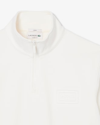 Ge&euml;mbost Sweatshirt met Hoge Hals en Rits