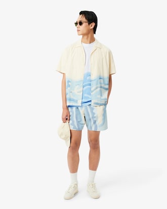 Katoenen T-shirt met Afdruk