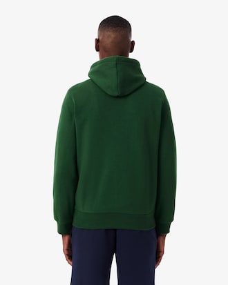 Fleece Hoodie met Rits