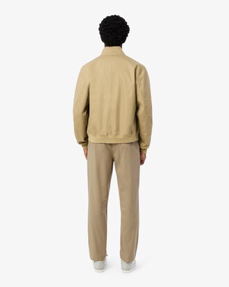 Regular Fit Katoenen Gabardine Chinobroek