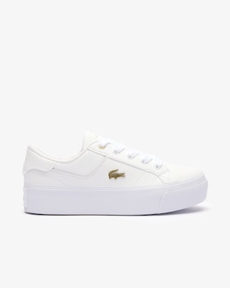 Ziane Platform Leren Damessneakers