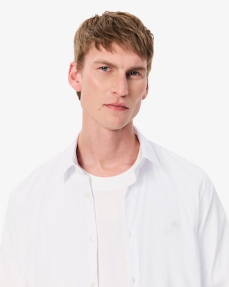 Slim Fit Stretch Popeline Hemd