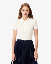 Slim Fit L.12.D Geribbeld Katoenen Polohemd