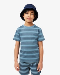 Gestreept Katoenen T-shirt met Druck
