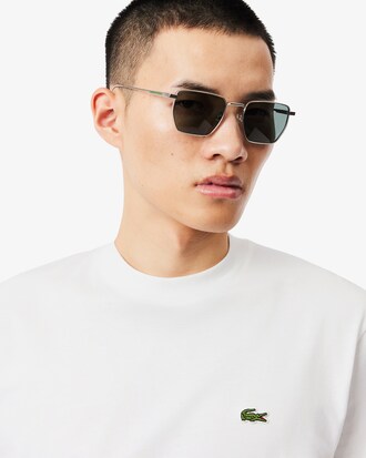 Langmouwig Katoenen T-shirt