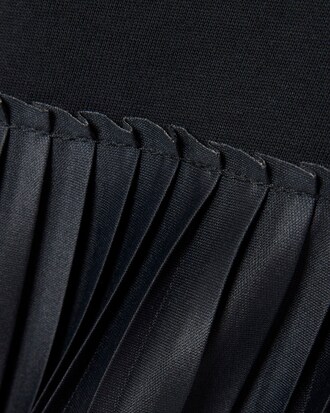 Geplooide T-Shirt-Jurk
