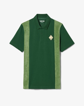 Relaxed Fit Piqu&eacute; Golfpolohemd