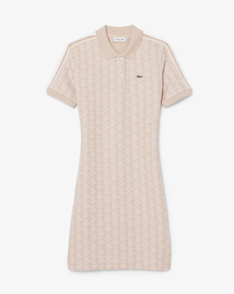 Slim Fit Monogram Jacquard Polojurk