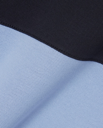 Regular Fit Colourblock Piqu&eacute; Polohemd