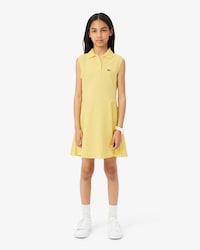 Mouwloze Stretch Piqu&eacute; Jurk
