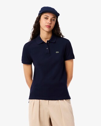 Regular Fit Soepel Petit Piqu&eacute; Polohemd