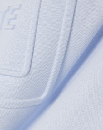 Zwaar Katoenen T-shirt met Borduursel