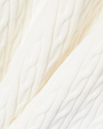 Kortmouwige Gebreide Kabelsweater