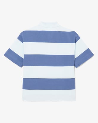 Gestreept Petit Piqué Polohemd