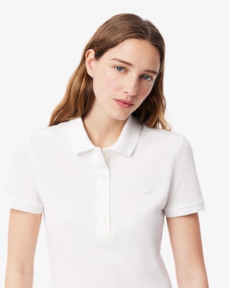 Slim Fit Stretch Mini Piqué Polojurk