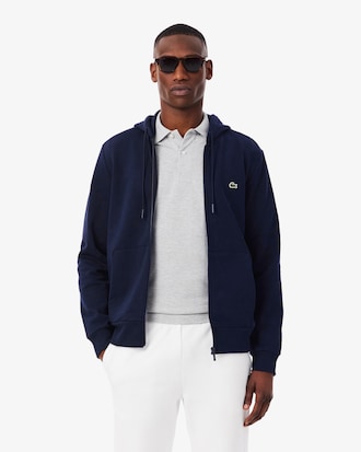 Fleece Hoodie met Rits