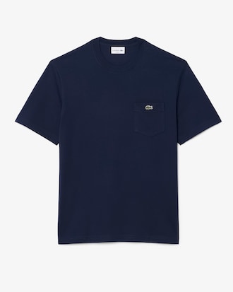 Katoenen T-shirt met Borstzak