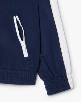 Sport Interlock Piqu&eacute; Sweatshirt met Rits