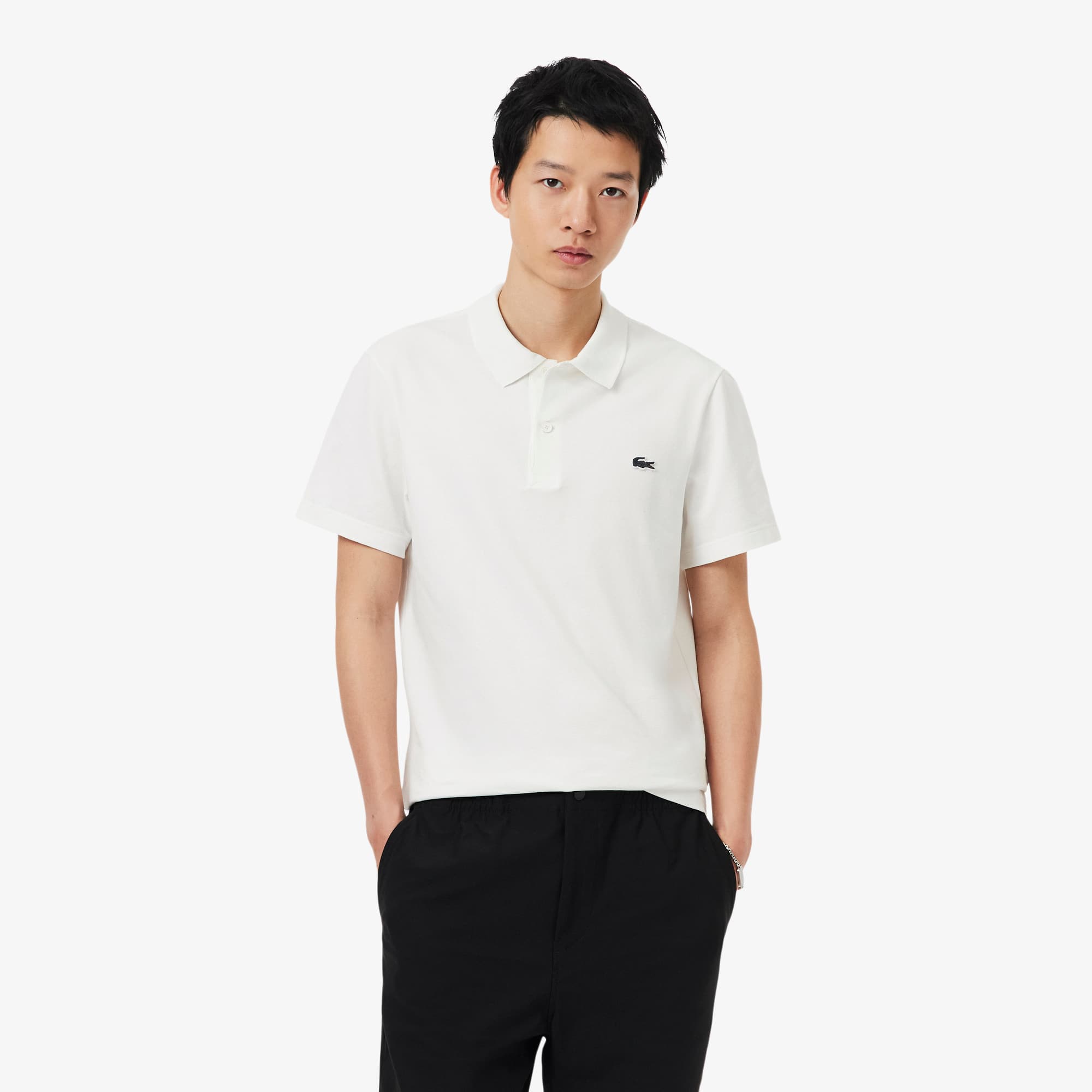 Regular Fit Katoenen Polohemd - Men's Short Sleeves Polo Shirts