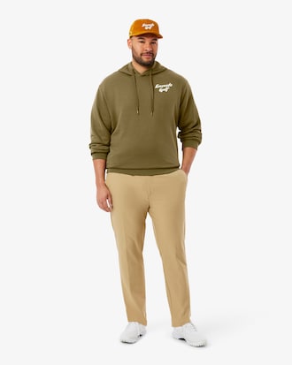 Fleece Golfhoodie met Afdruk