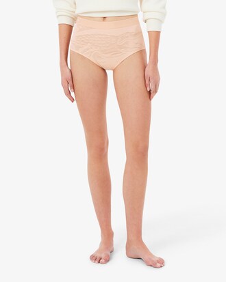 Mesh Onderbroek met Hoge Taille