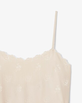 Runway Tule Jurk met Landschapsborduursel