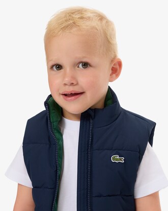 Unisex Mouwloos Tafzijden Donsjack