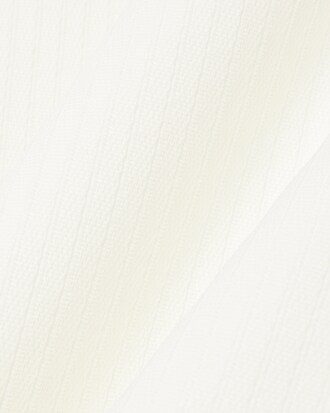 French Made Badge Accent Ribbed Dress
