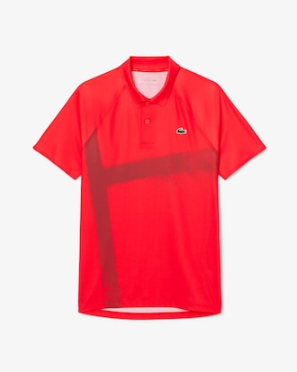 Lacoste Tennis x Novak Djokovic Polohemd Voor Op De Baan