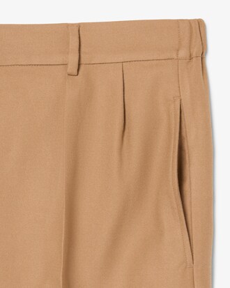 Oversized Flanellen Plooibroek