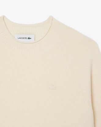 3D-gebreide Sweater van Gekaarde Wol