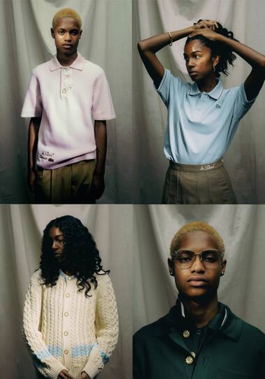 starter Lacoste x le FLEUR*