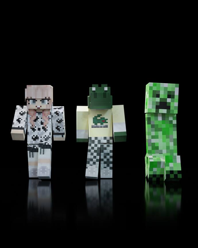 Lacoste x Minecraft. Tudo começa com o jogo. | LACOSTE