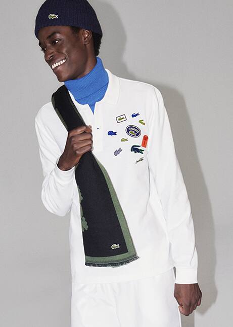 polos homem lacoste