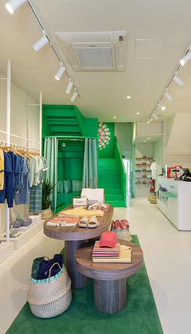 Lacoste Ibiza: the summer pop-up store