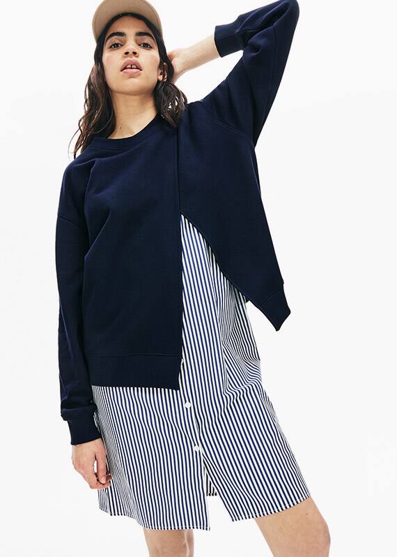 Vestido-sweatshirt 2 em 1 Lacoste LIVE