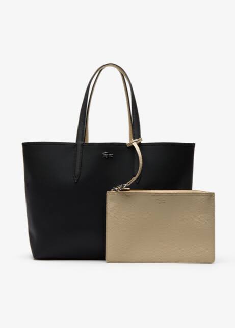 Saco Lacoste revers&iacute;vel com bolsa amov&iacute;vel