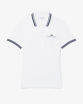Polo Canelado de Fabrico Franc&ecirc;s Slim Fit