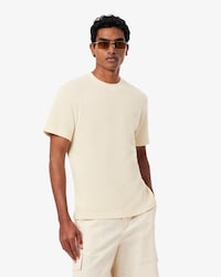 T-shirt de Algod&atilde;o Rendada