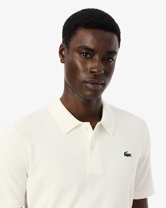 Sweater de Golfe de Manga Curta com Gola de Polo