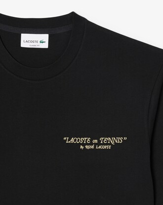 T-shirt de Algod&atilde;o Grosso com Bordado