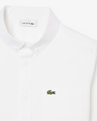 Camisa Oxford com Bolso no Peito