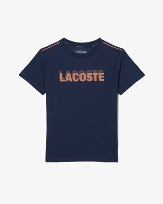 T-shirt Desportiva com Estampado e Tecnologia Ultra-Dry