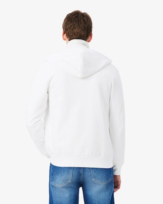 Sweatshirt de Felpa Classic Fit com Fecho